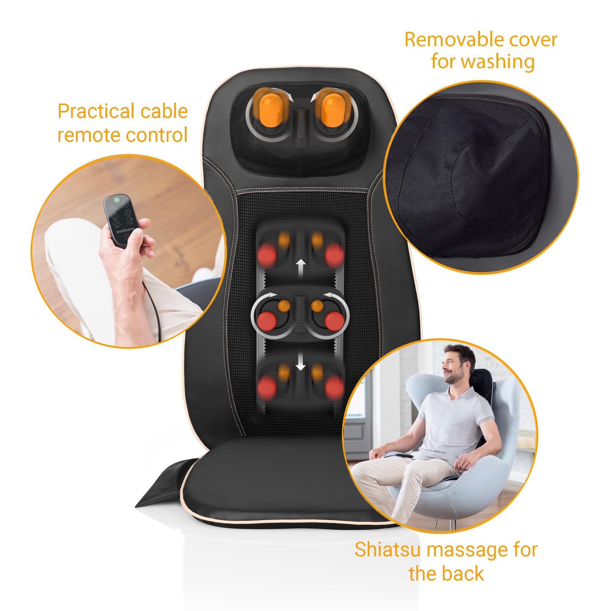 medisana MCN Shiatsu-Massagesitzauflage