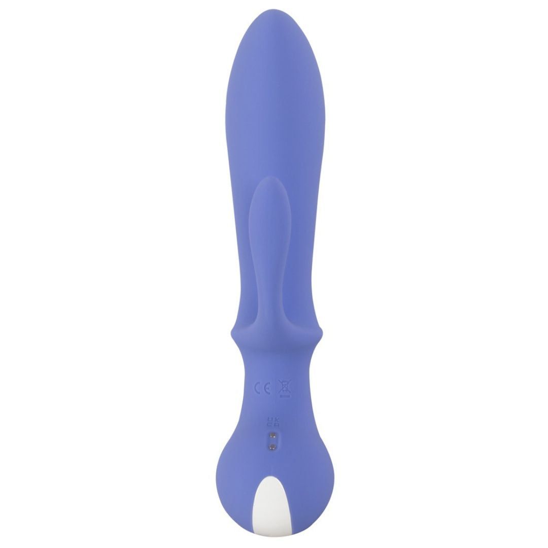 Rabbitvibrator "Vibrator 1" mit Analstimulator | 2 Motoren, je 10 Modi | AWAQ.U