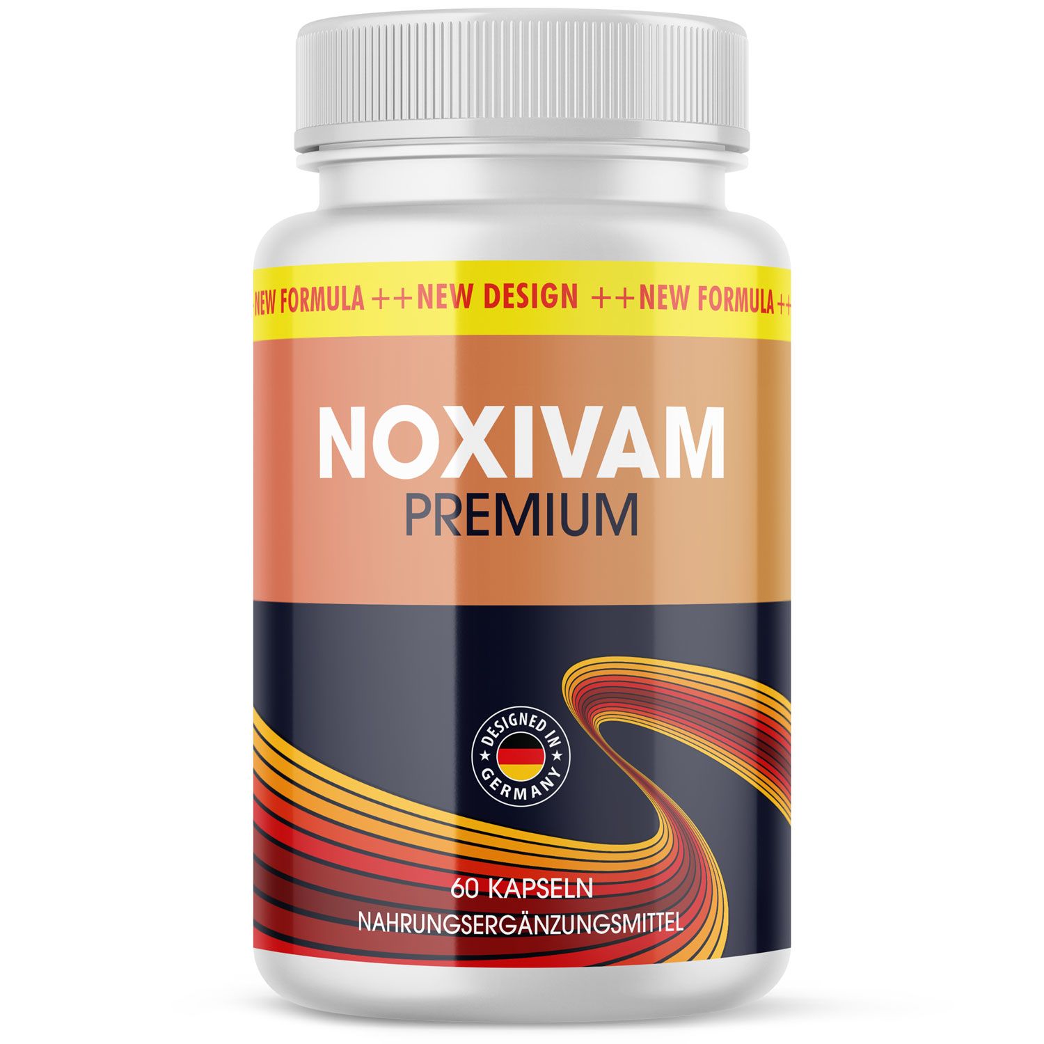 Noxivam Premium Kapseln: 60 Kapseln. "Für Männer & Frauen", "In der großen Maxi-Dose".