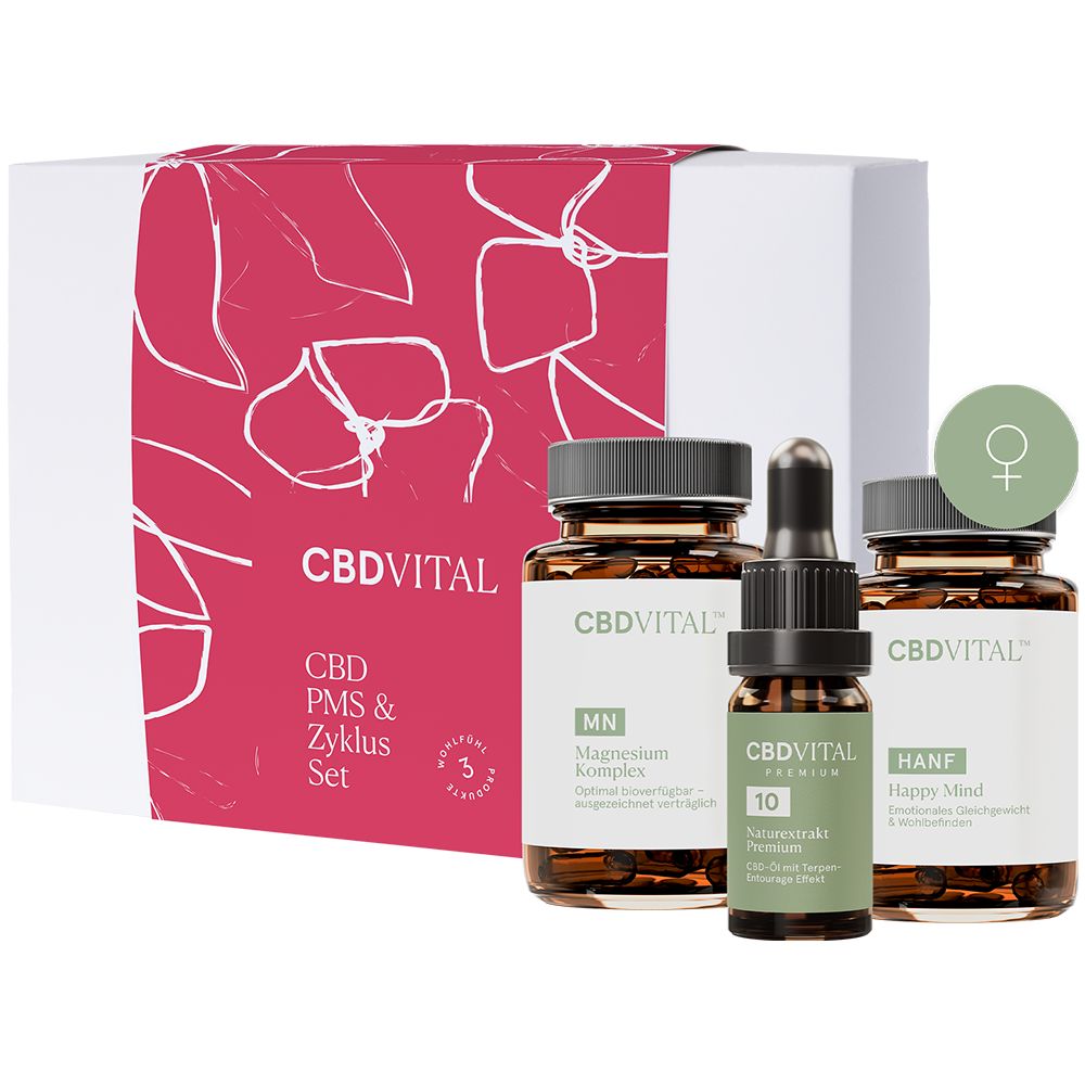CBD VITAL PMS & Zyklus Geschenk-Set