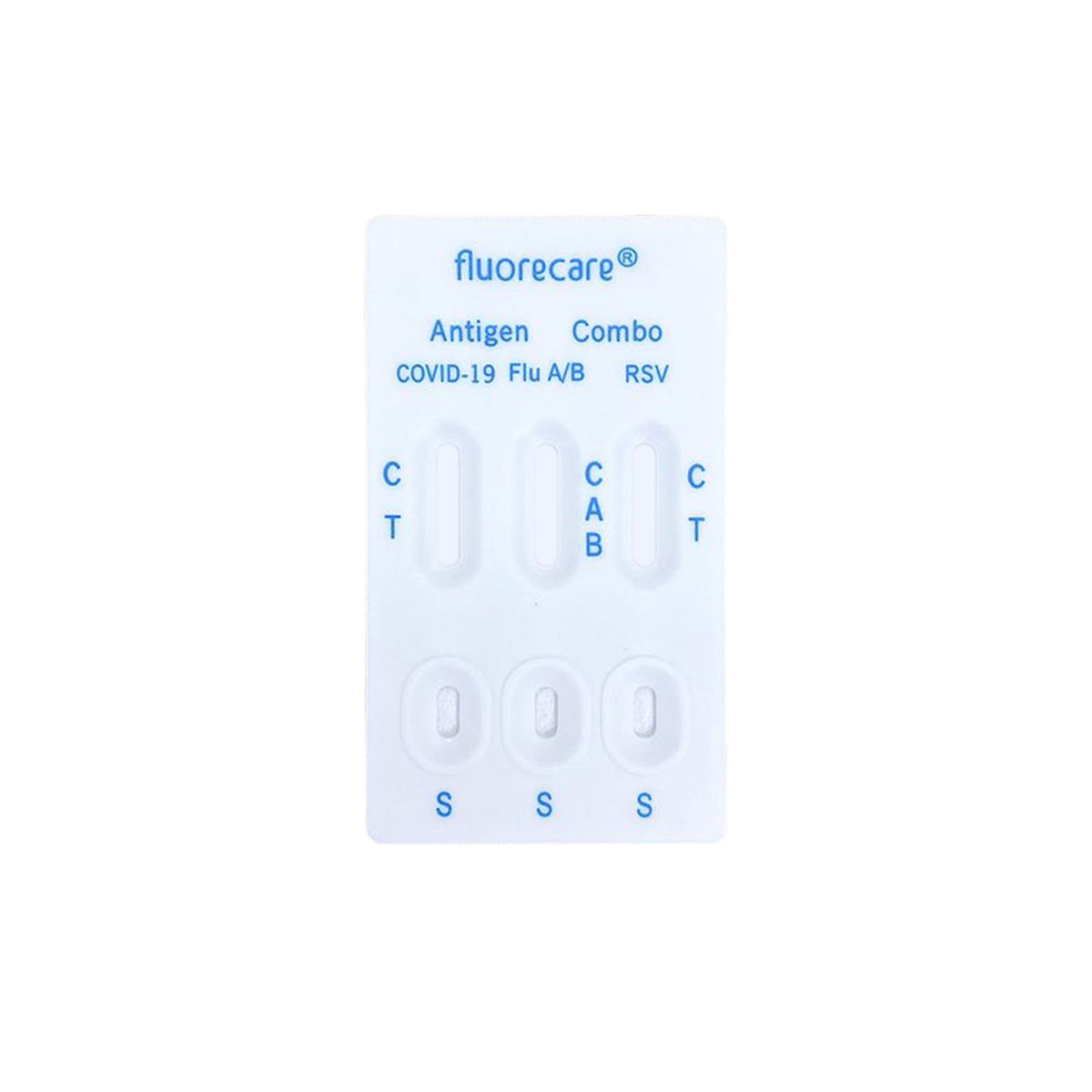 fluorecare® 4in1 SARS-CoV-2, Influenza A/B & RSV Combo-Schnelltest + Gratis Nanovio FFP2