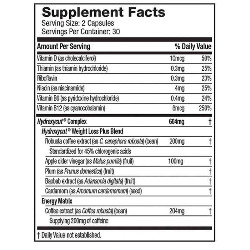 Muscletech Hydroxycut Lose Weight