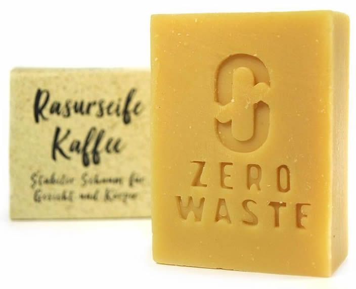 Zero Waste Rasierseife Kaffee