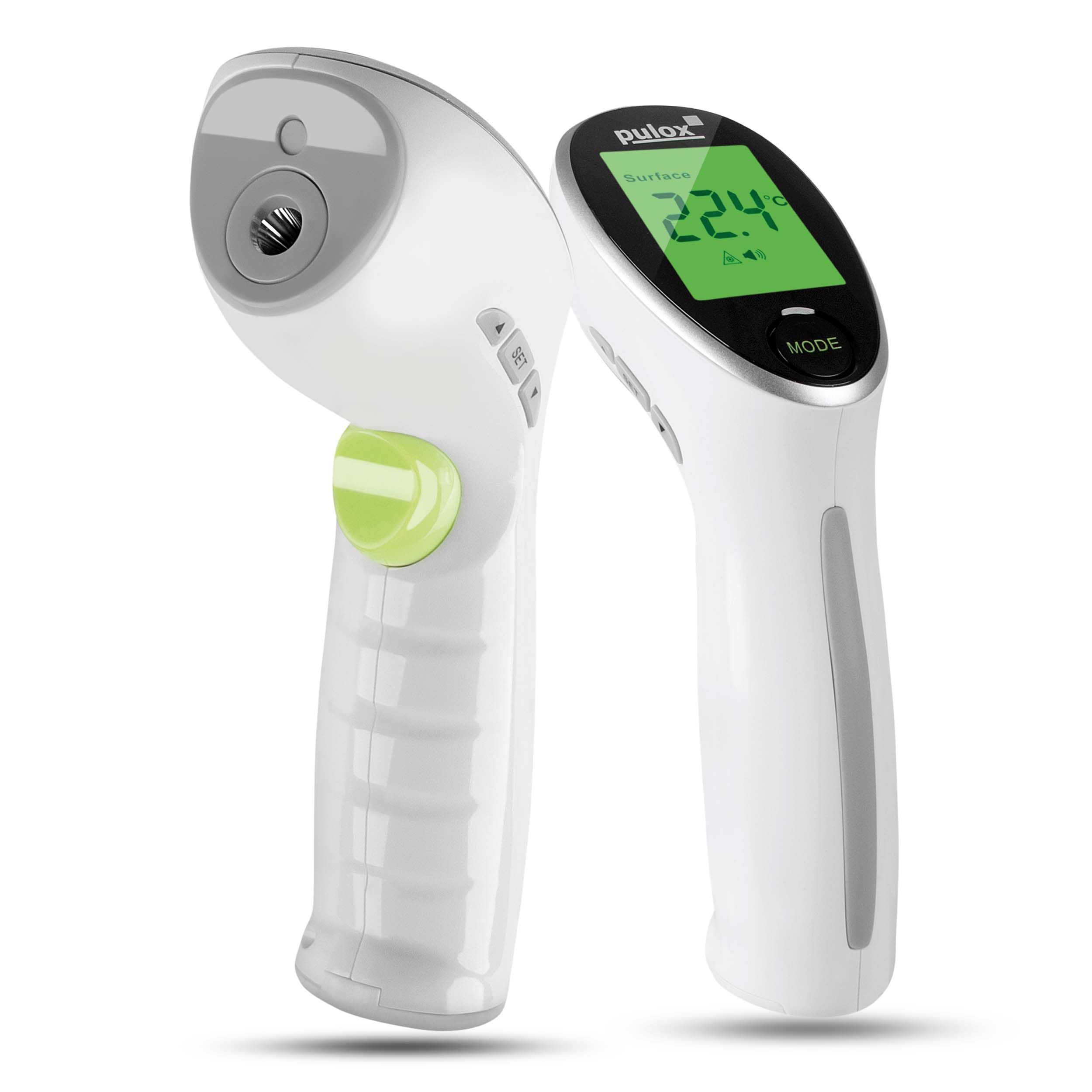 pulox Infrarot 2-in-1 Fieberthermometer Oberflächenthermometer