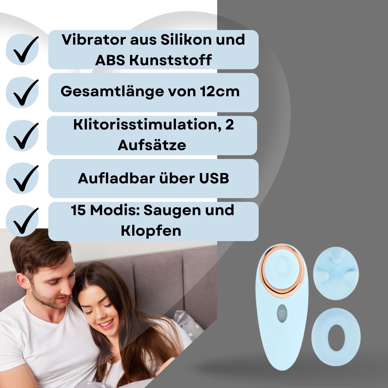 Lovelyness - Klitoris Vibrator - Two
