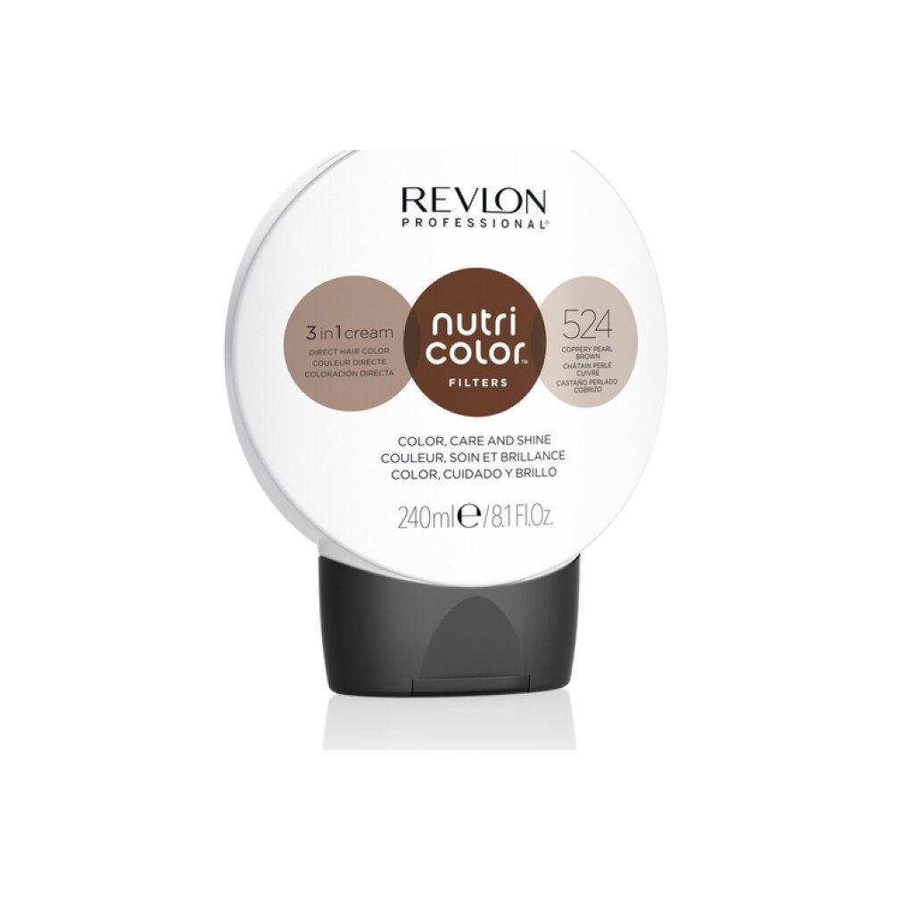 Revlon Nutri Color Filters 524 Cooper Pearl Brown Flasche, 240ml.