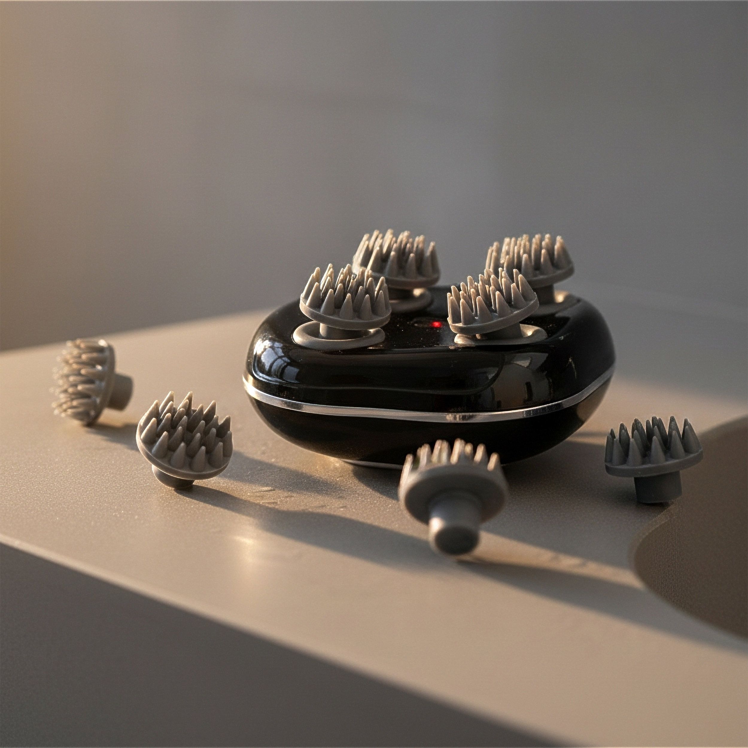 Elektrischer 3D-Massager für Körper & Kopfhaut – Rotes Licht, Entspannende Muskelmassage