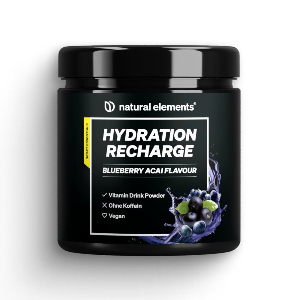 natural elements Hydration Recharge Pulver Blueberry Açai
