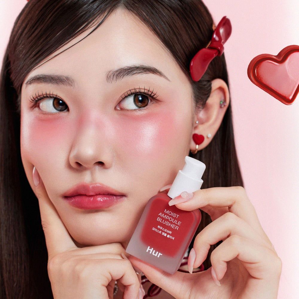 House of Hur Moist Ampoule Blusher 09 Ruby Red