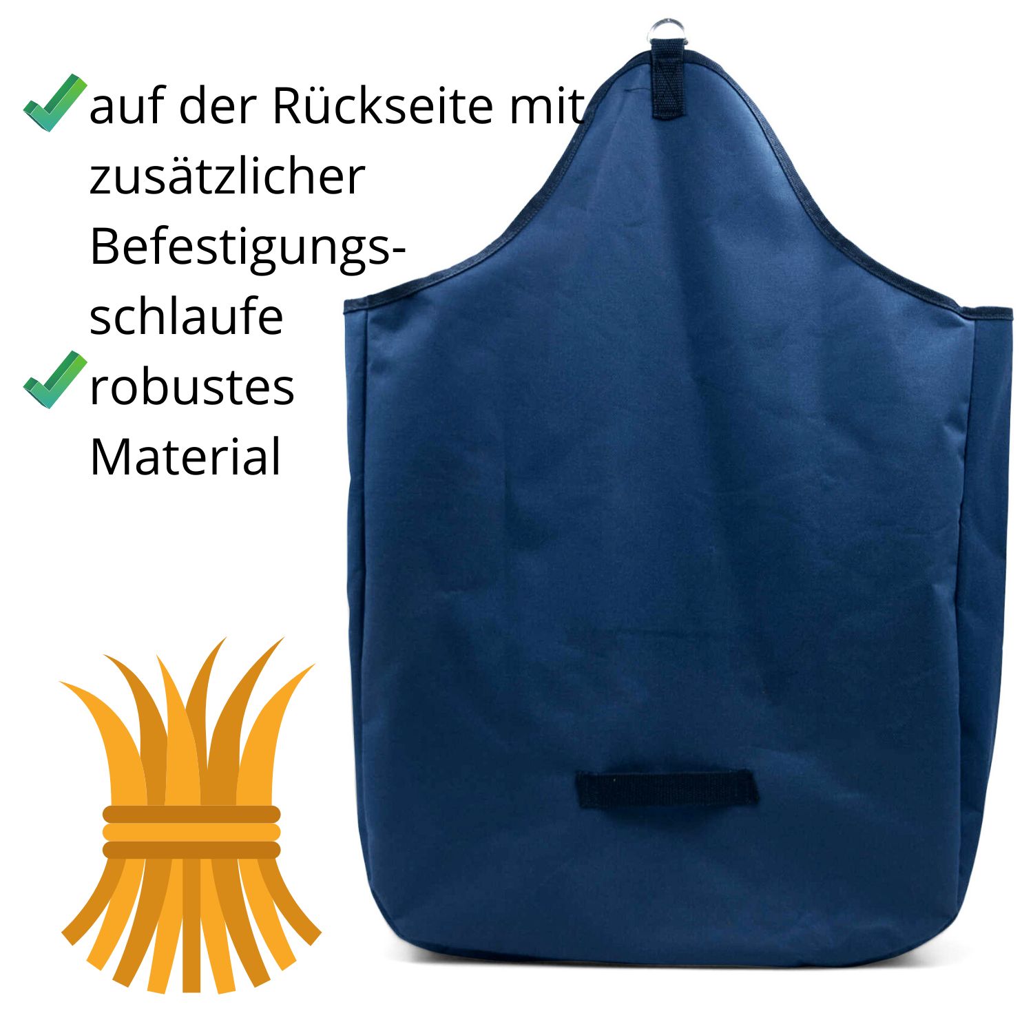 AMKA Heusack mit Auffang-Tasche