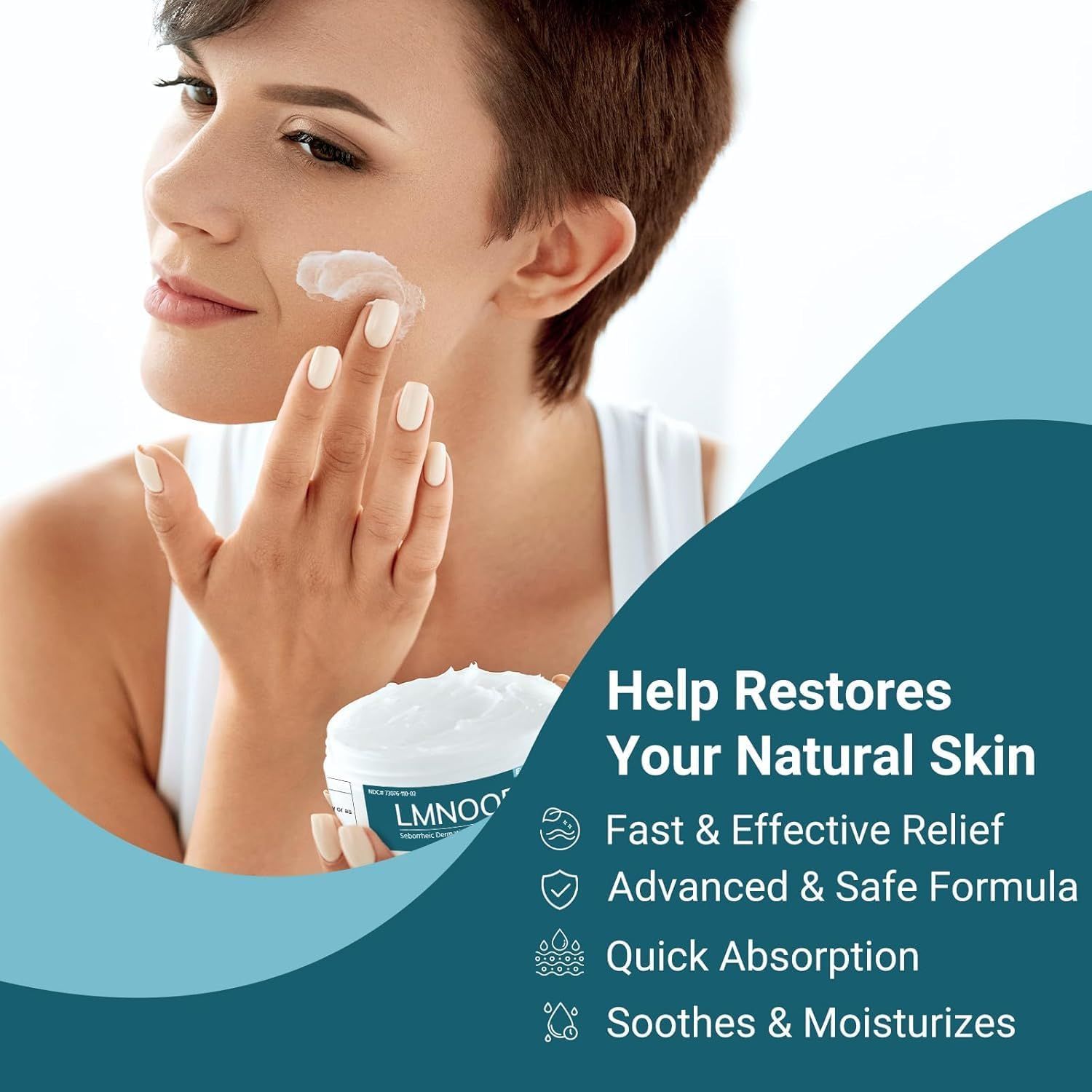 LMNOOP Seborrhoische Dermatitis Creme Extra Starke Kopfhautbehandlung