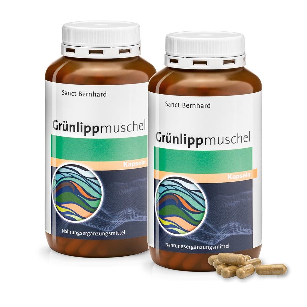 Sanct Bernhard Grünlippmuschel-Kapseln