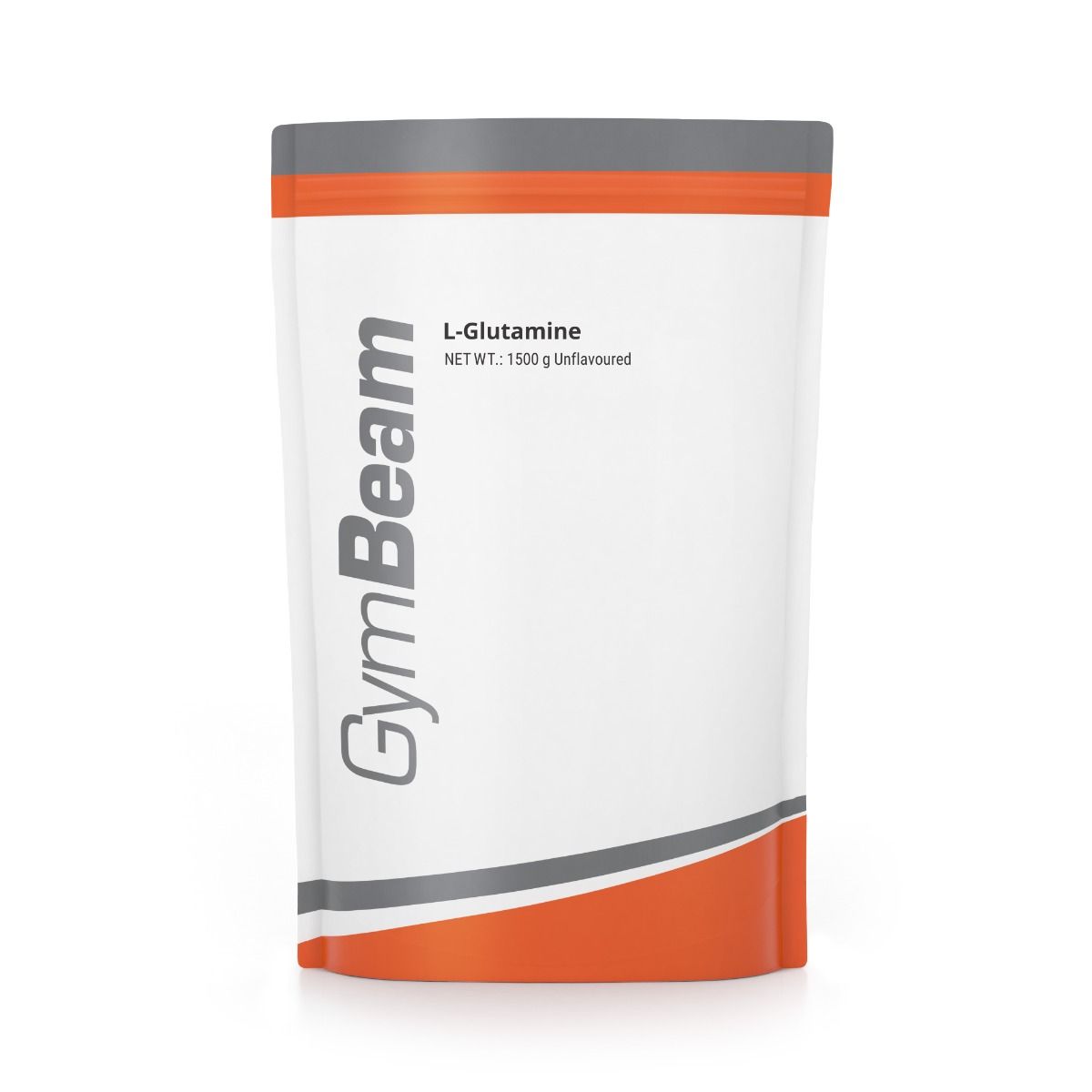 GymBeam L-Glutamin Pulver Beutel, 1500 g, unflavoured.