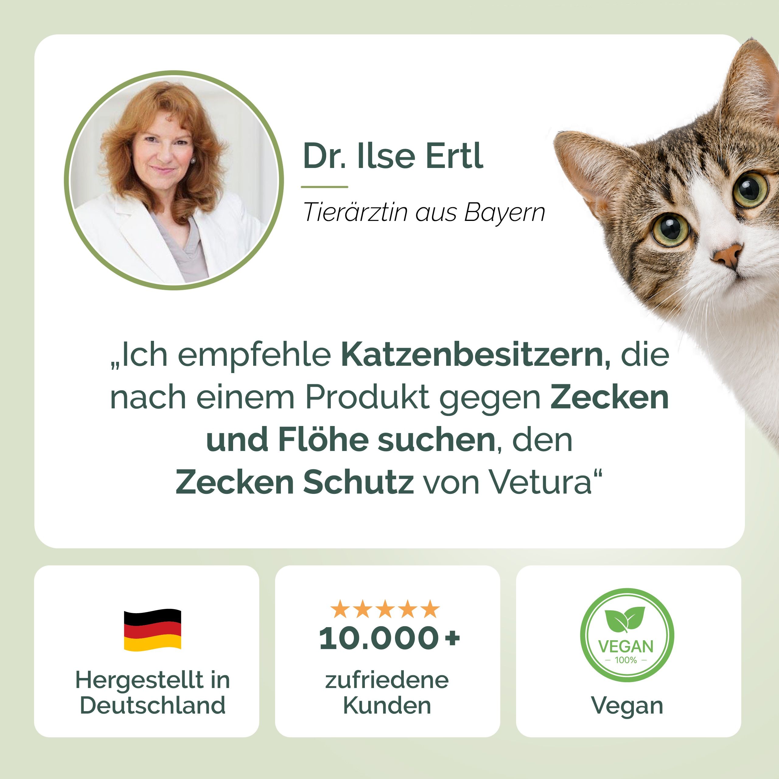 Vetura Zeckenschutz für Katzen