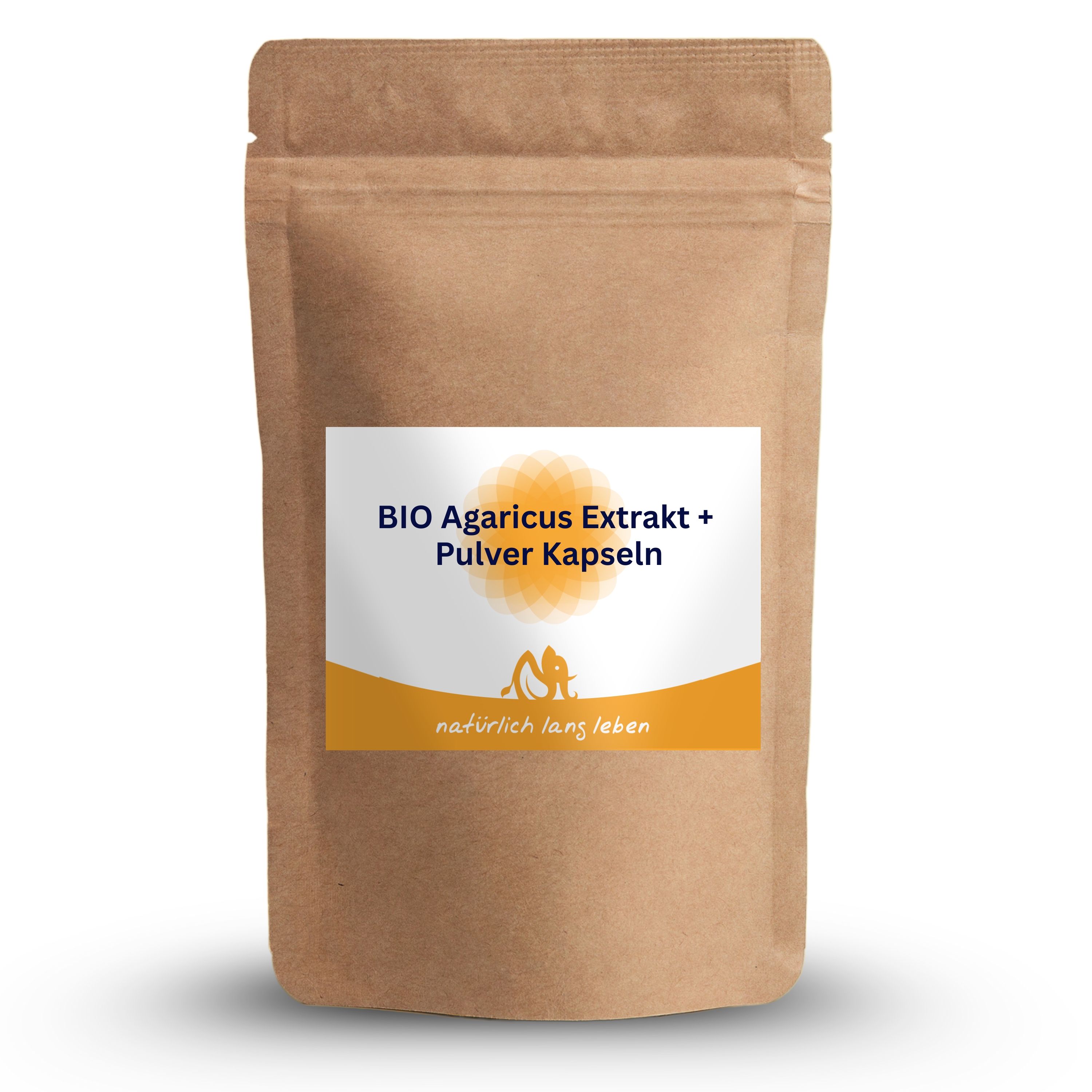 natürlich lang leben BIO Agaricus Extrakt + Pulver