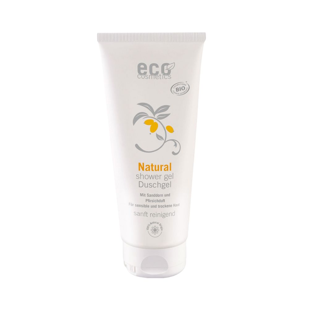 eco cosmetics Pflege Duschgel Sanddorn-Pfirsich 200ml