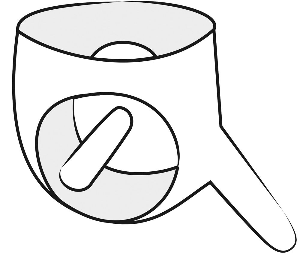 Late X - Latex Herren Slip