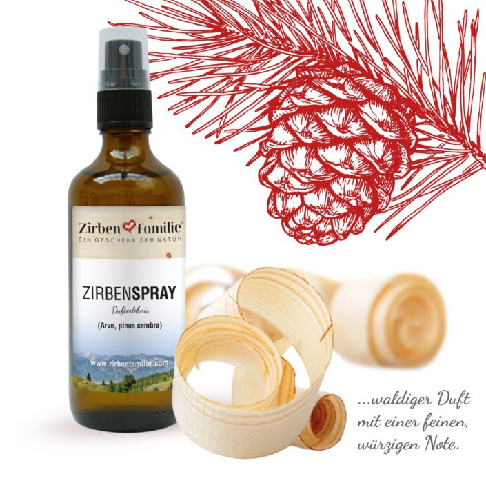 ZirbenFamilie | Kombi-SPAR-Set ZirbenSpray & ZirbenLocken