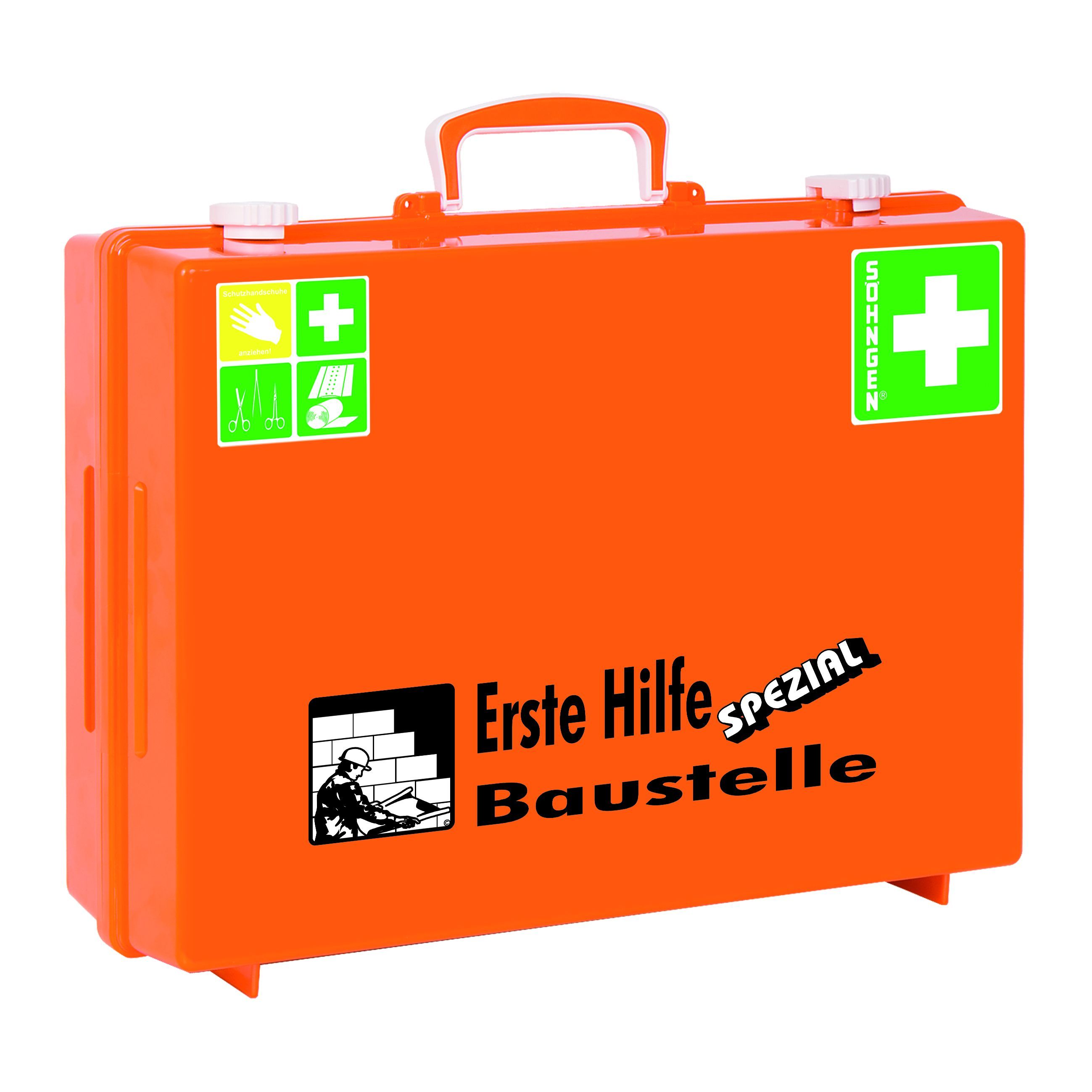 Söhngen Erste-Hilfe-Koffer SPEZIAL Baustelle Advocat MT-CD Verbandkoffer
