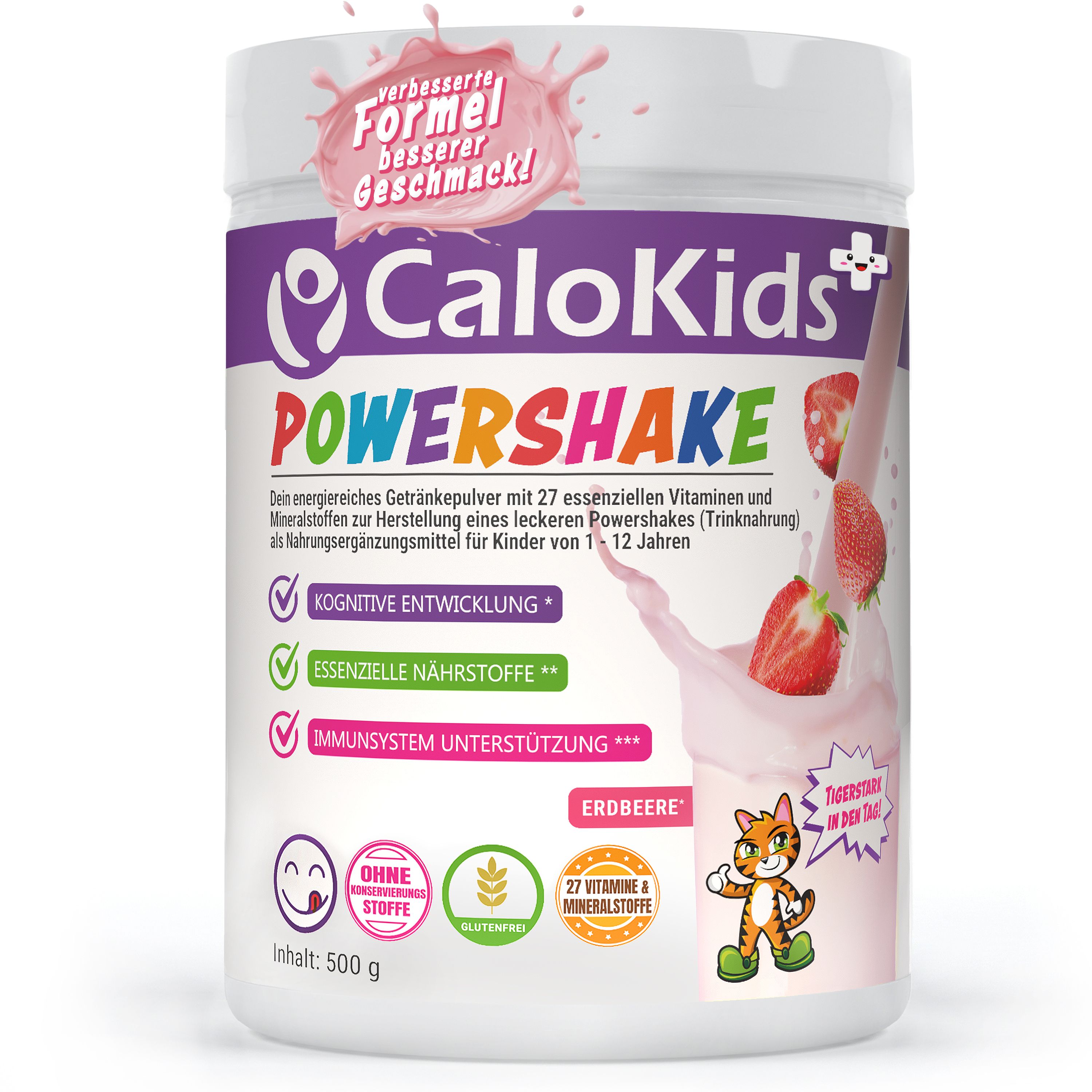 CaloKids + | Hochkalorische Trinknahrung für Kinder mit Vitaminen & Mineralstoffen & Protein