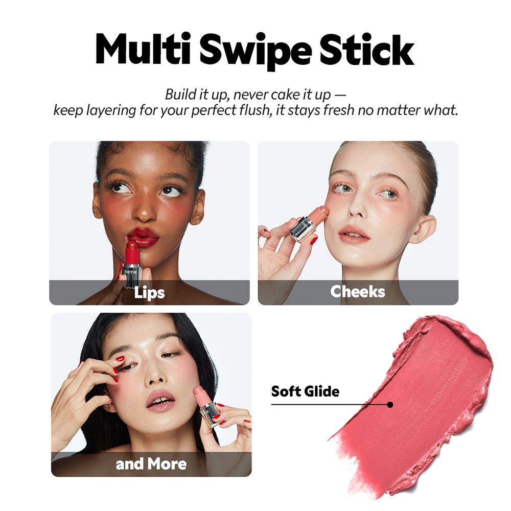 TIRTIR Mood Glider Lippen- und Wangenstift – cremiger Lippen- & Wangenstift