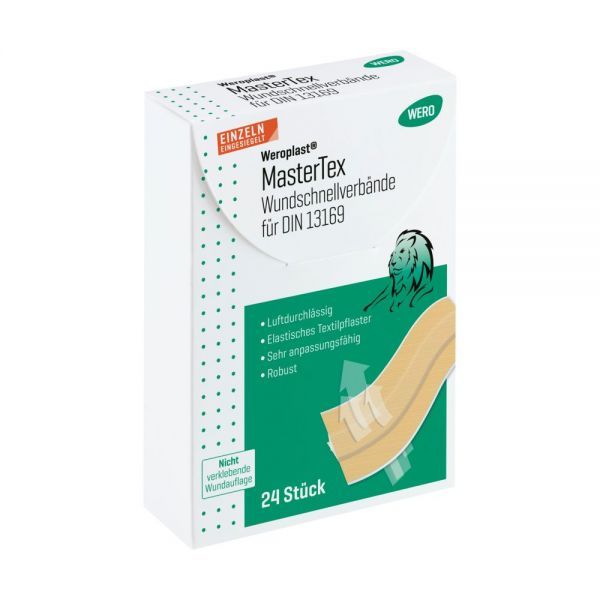 WERO MasterTex Wundschnellverbände DIN 13169 - 2021