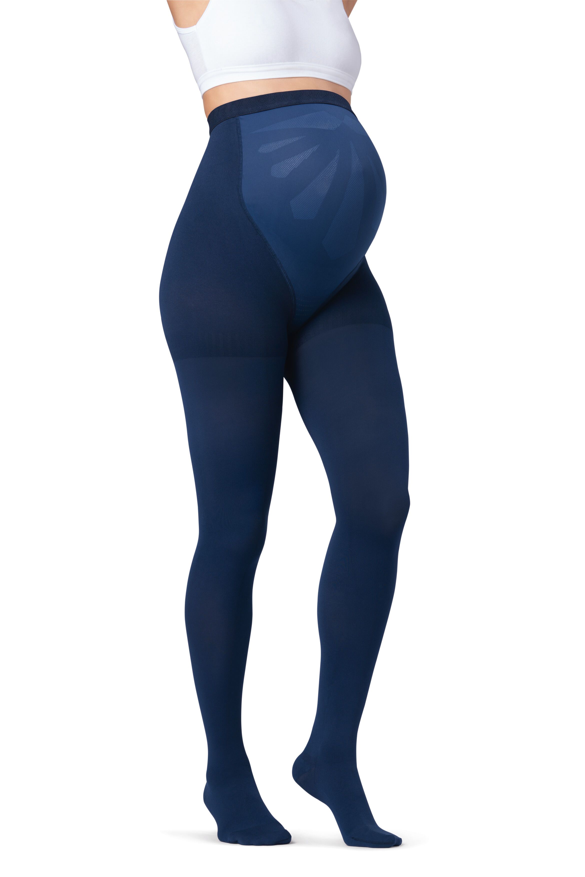 JOBST Maternity Opaque Panty Klasse 2 At Regular Navy Large