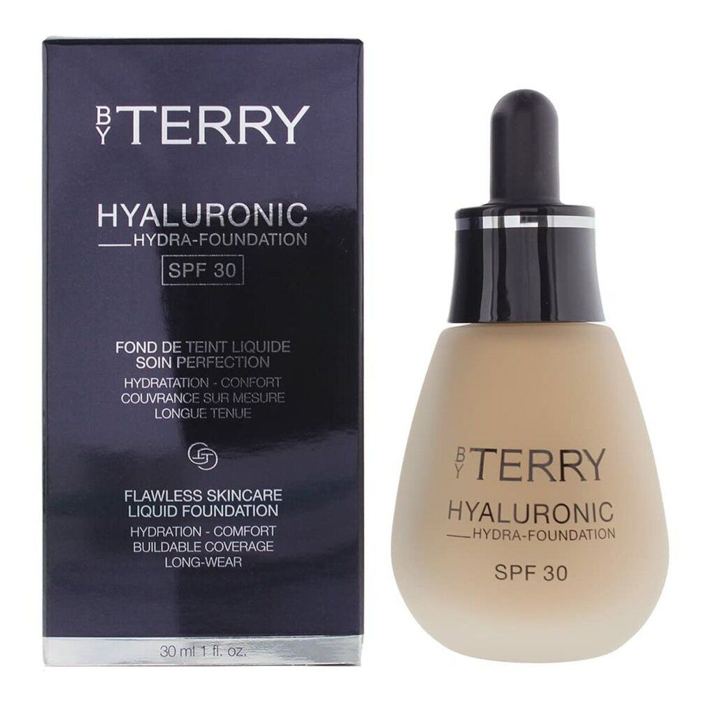 By Terry Hyaluronic Hydra Foundation. Flasche und Schachtel. Farbton Medium-Warm. SPF 30.