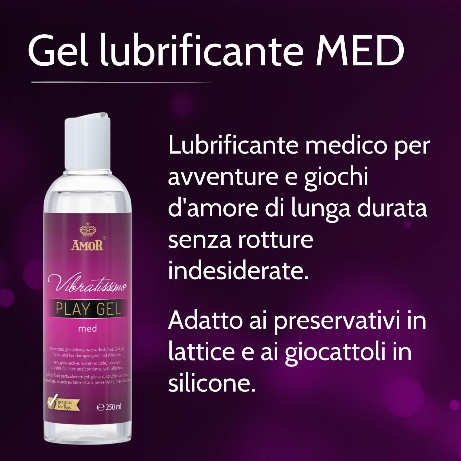 Vibratissimo Kondome Mix + Play Gel Set