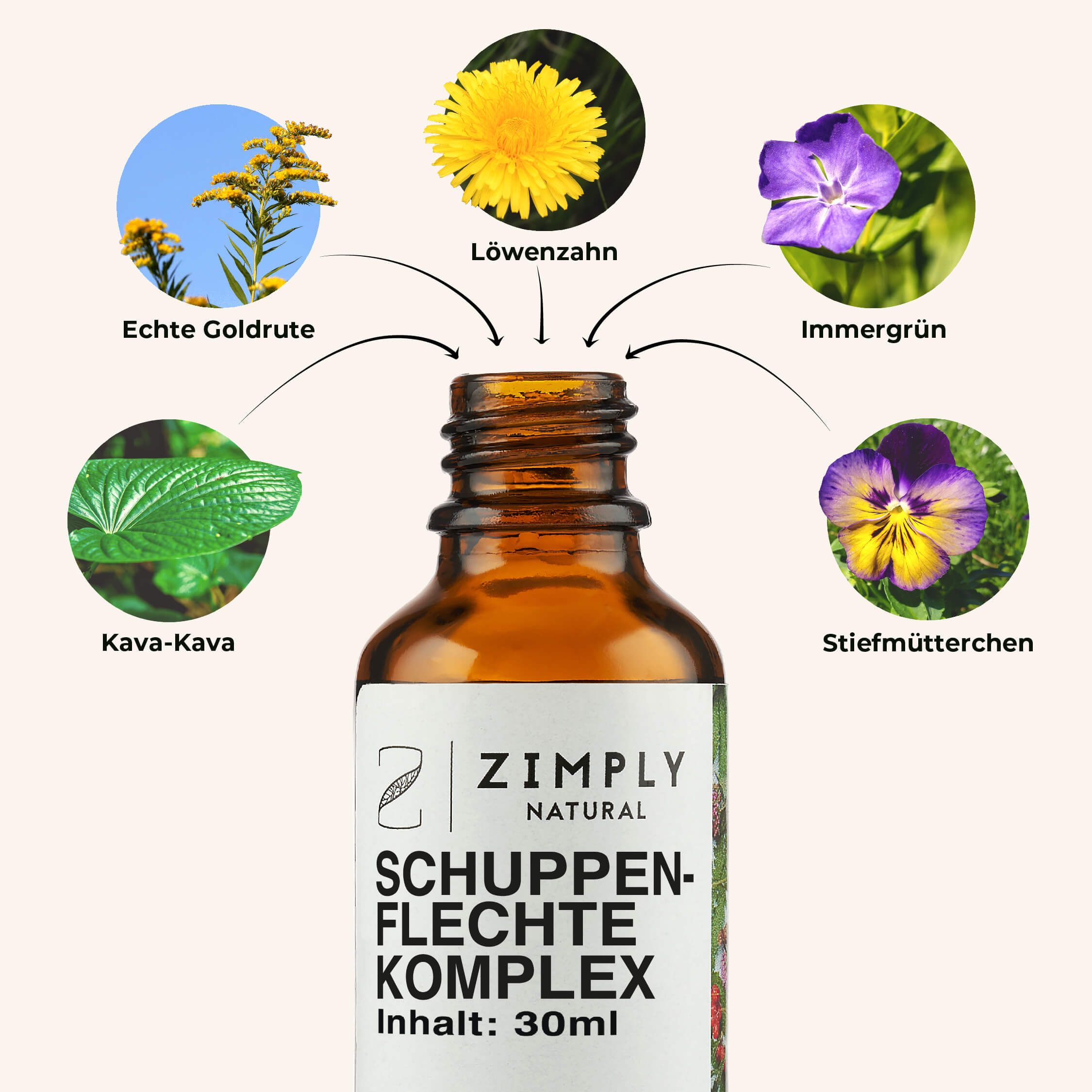 ZIMPLY NATURAL Schuppenflechte Komplex Spray