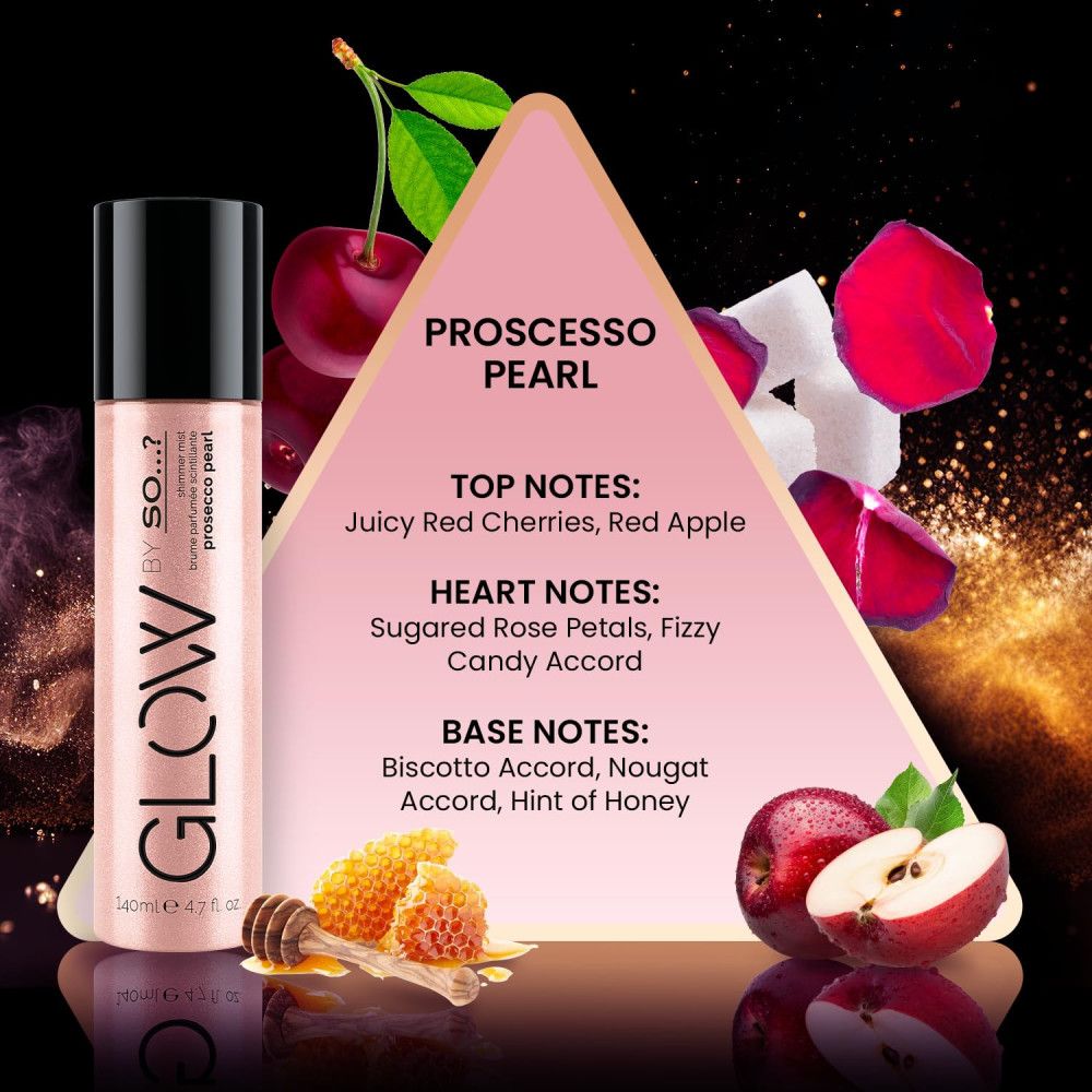 Glow By So...? - Schimmernder Duftnebel - Prosecco Pearl 140ml