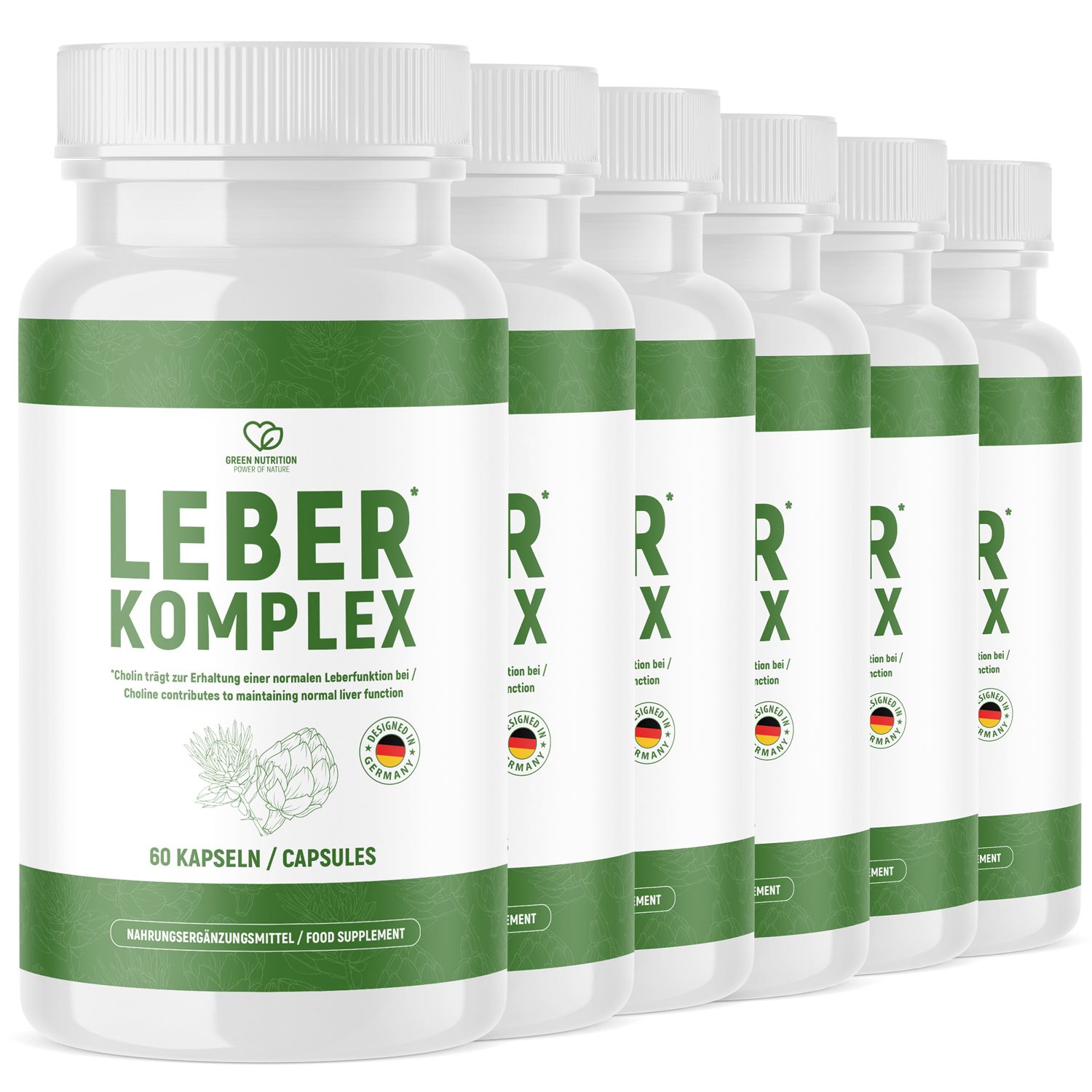 Green Nutrition Leber Komplex Daily Kapseln