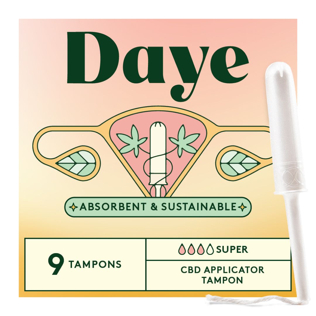 Daye Schadstofffreie Bio-CBD-Tampons – Super Saugstärke