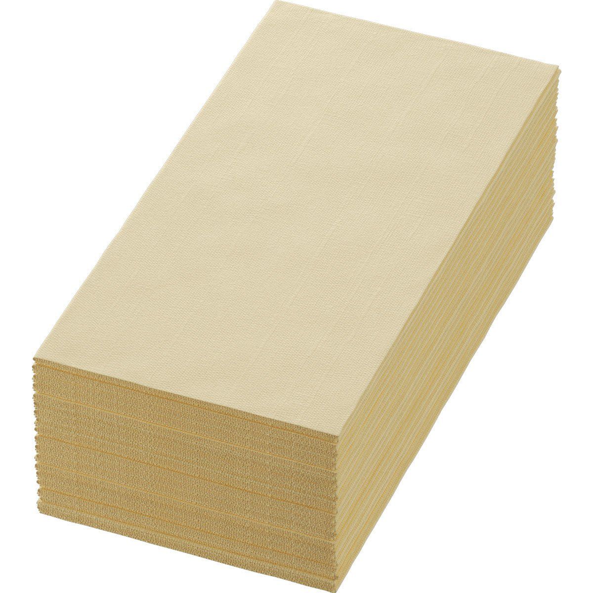 6x Bio-Dunisoft-Servietten 40 x 40  1/8 Buchfalz cream