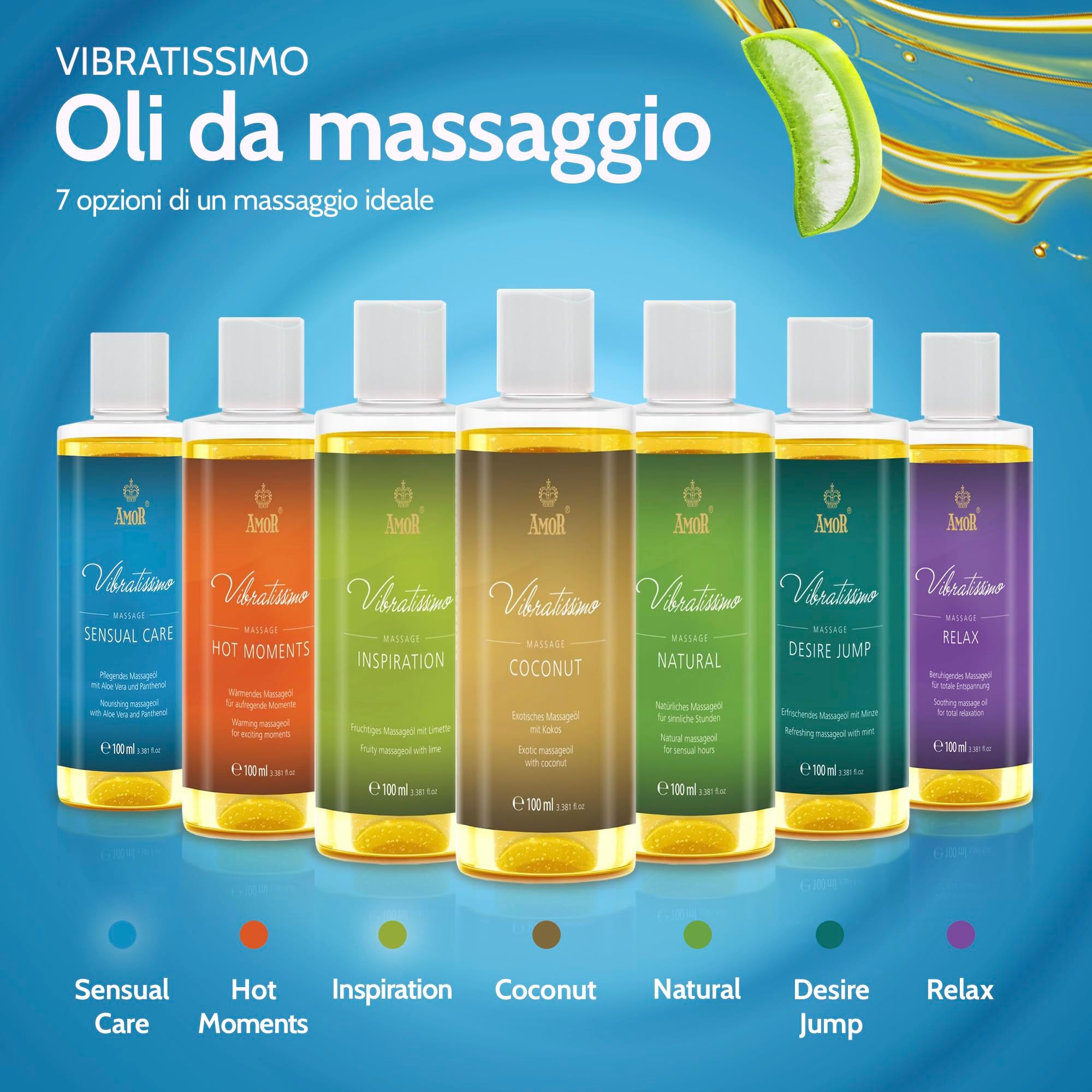 Vibratissimo Massageöl Sensual Care