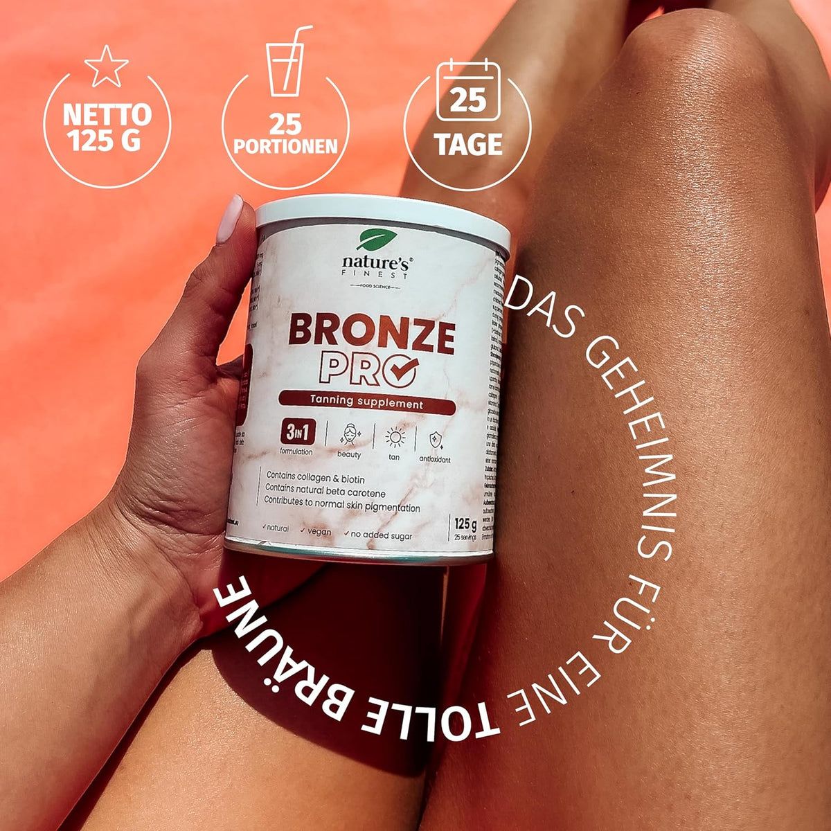 Nature's Finest Bronze PRO Bräunungs-Booster