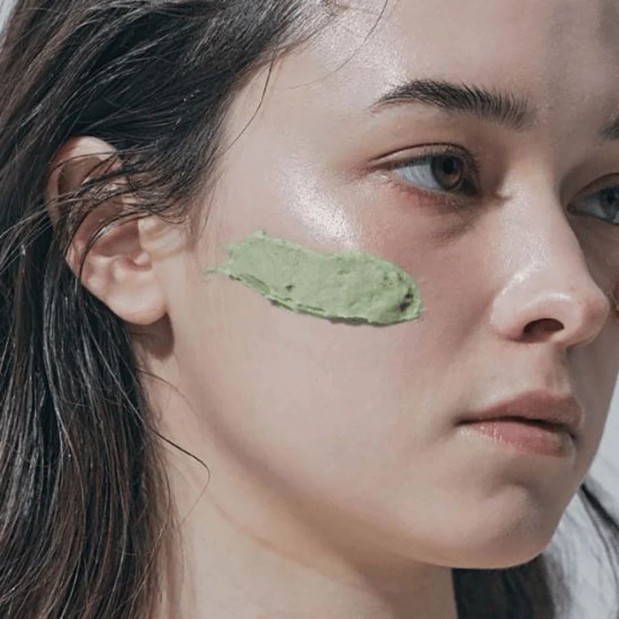ARENCIA Green Tea + LHA Deep Pore Rice Cake Cleanser