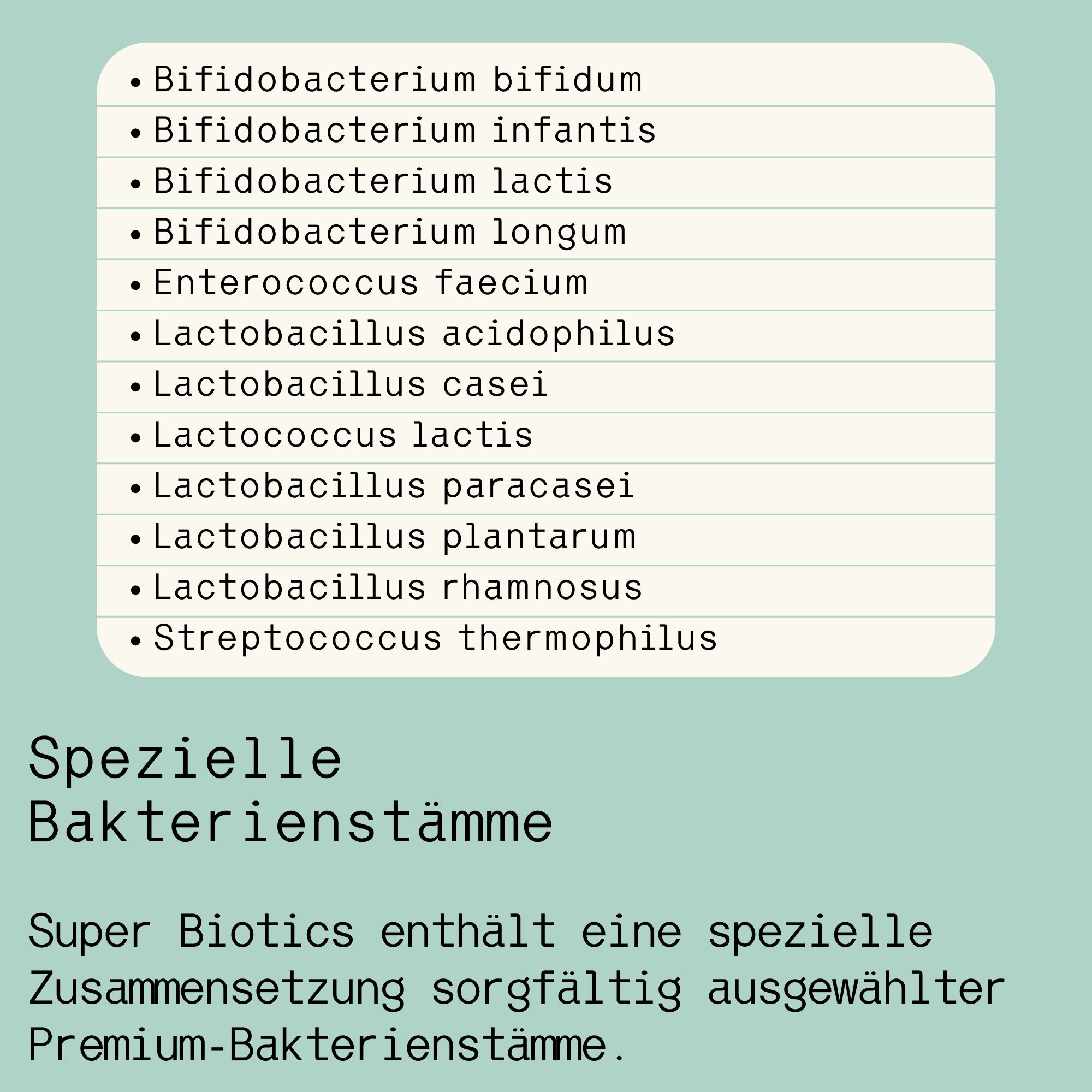 grenzenlos® - Super Biotics