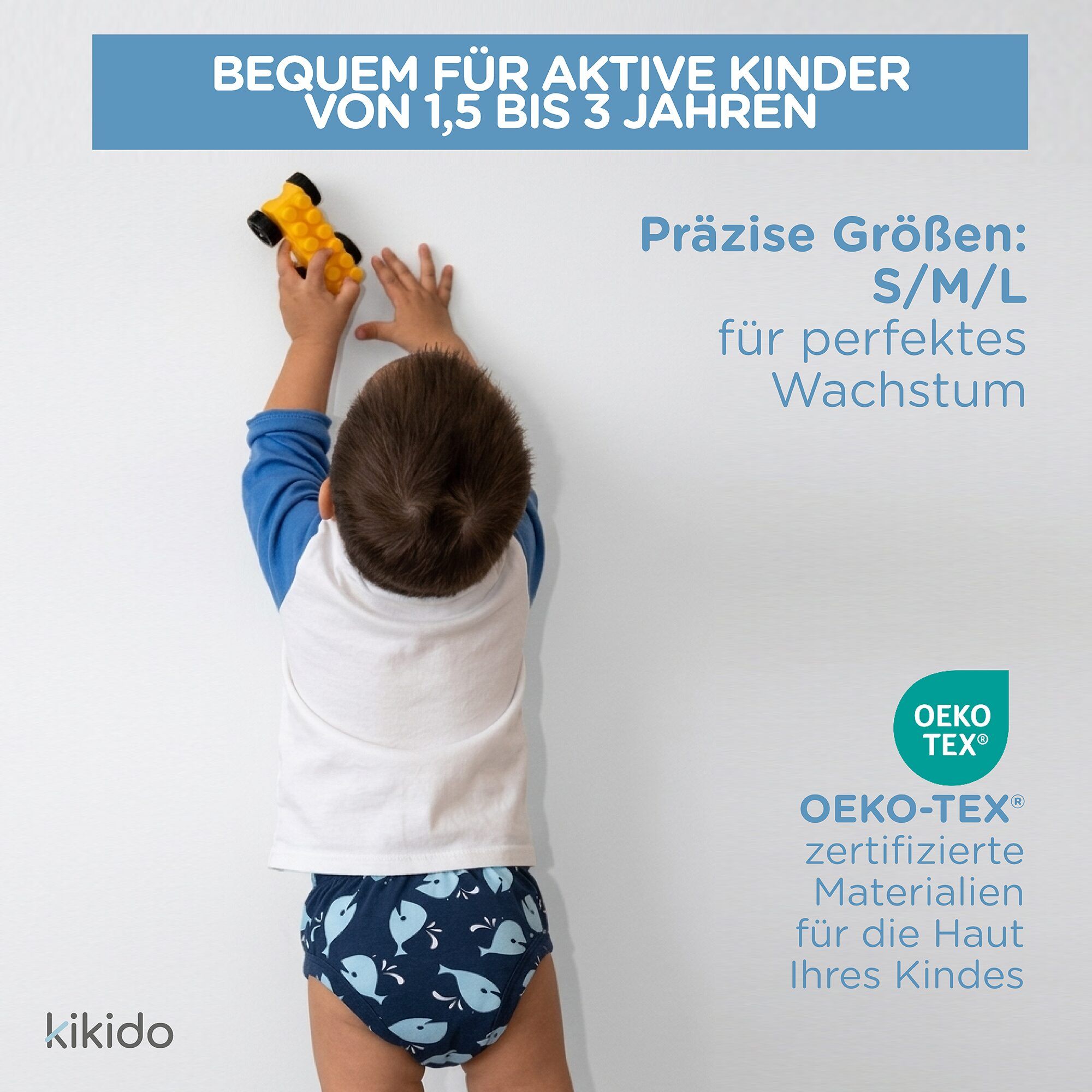 Kikido Töpfchen Trainingshose Schiffchen