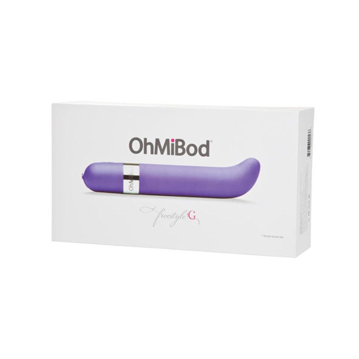 Lila G-Punkt Vibrator "Freestyle G" mit Musikmodus | Kraftvolle und leise Vibrationen | OH MI BOD