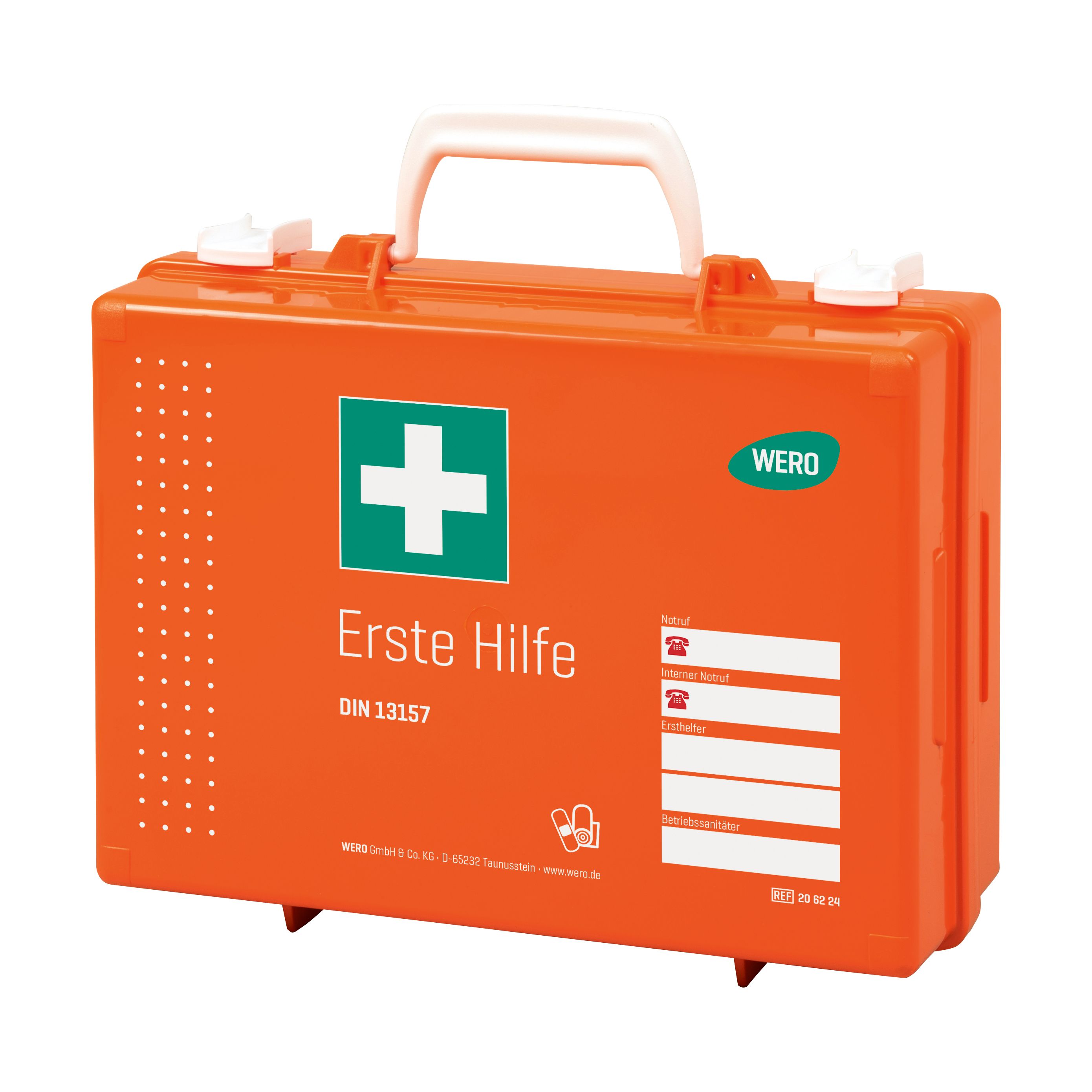 WERO Erste Hilfe Koffer Werotop 350® nach DIN 13157 mit MasterTex Pflastern