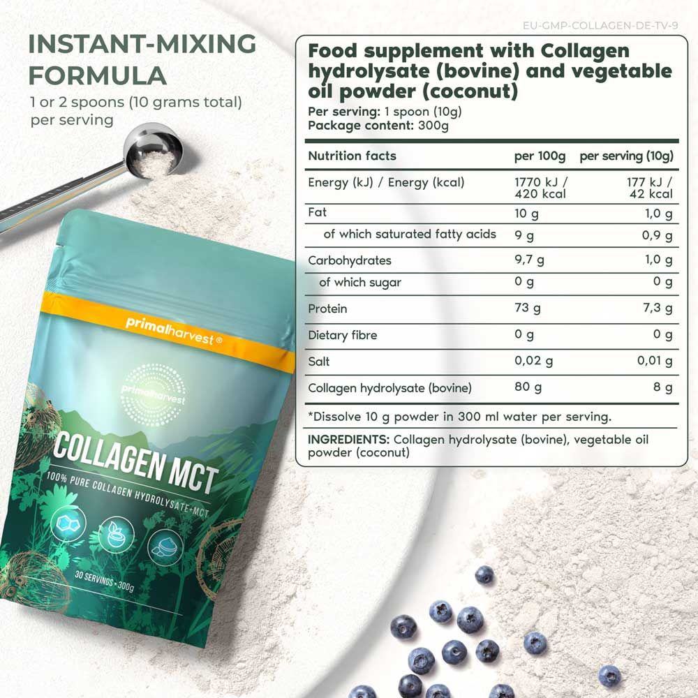 Collagen MCT Pulver von Primal Harvest®