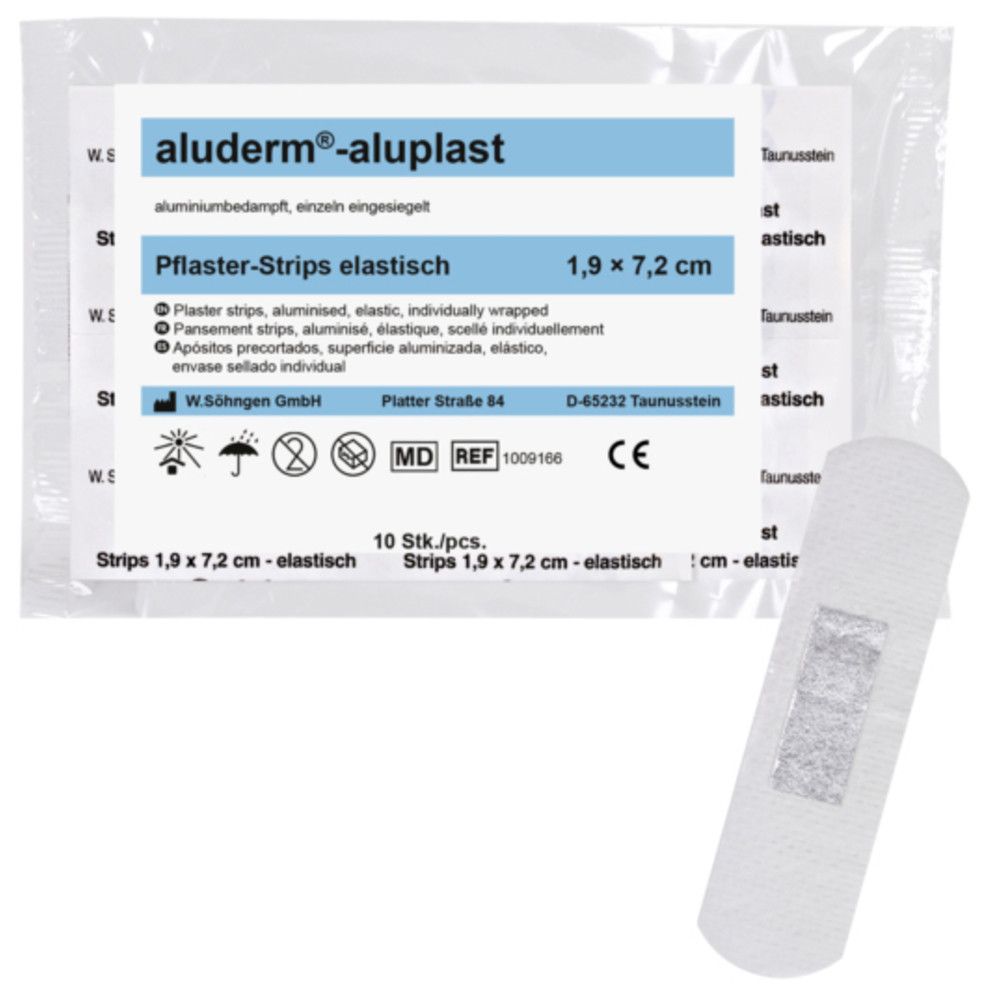 WETEC Wundpflaster aluderm-aluplast elastisch Strips