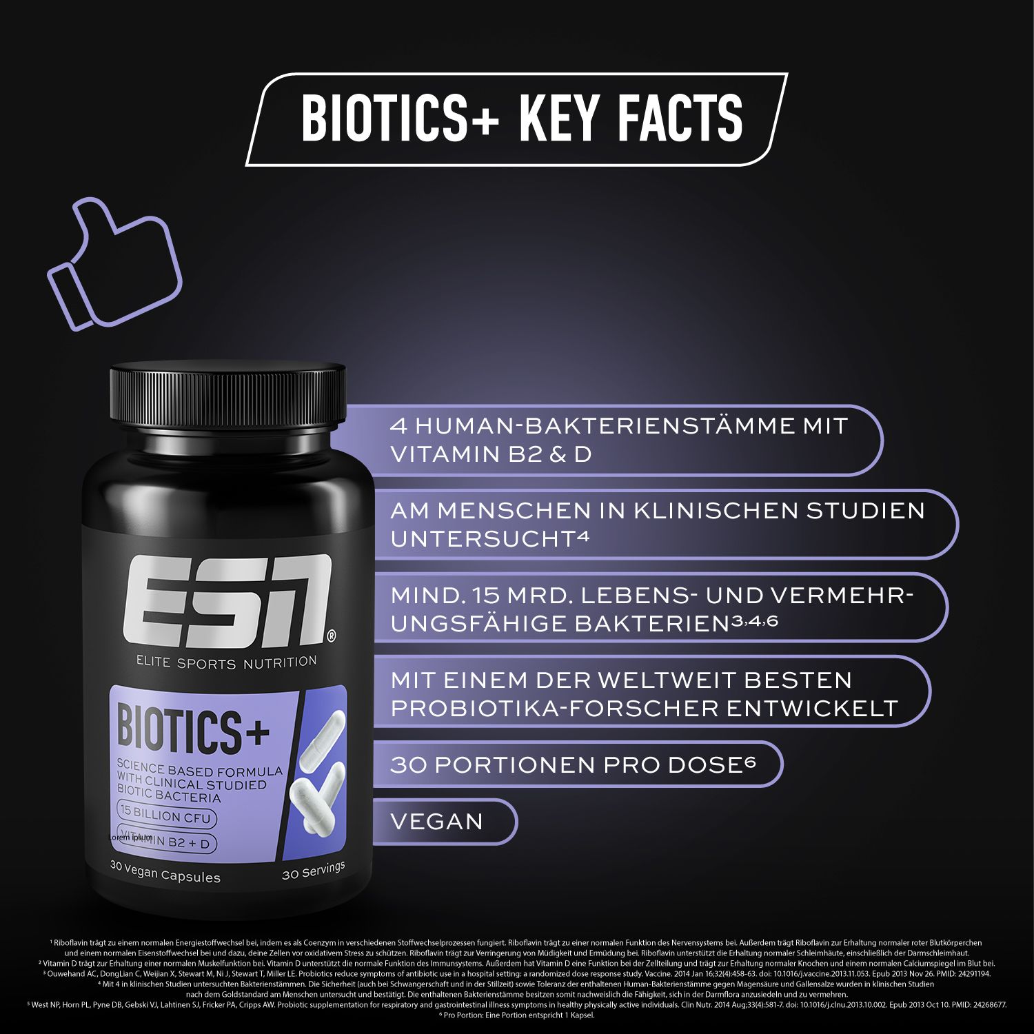 ESN Biotics+ Probiotikum