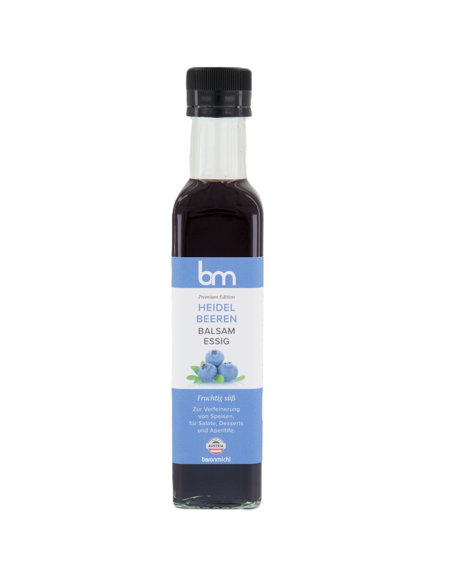 baronmichl Heidelbeer Balsam Essig – Premium Edition