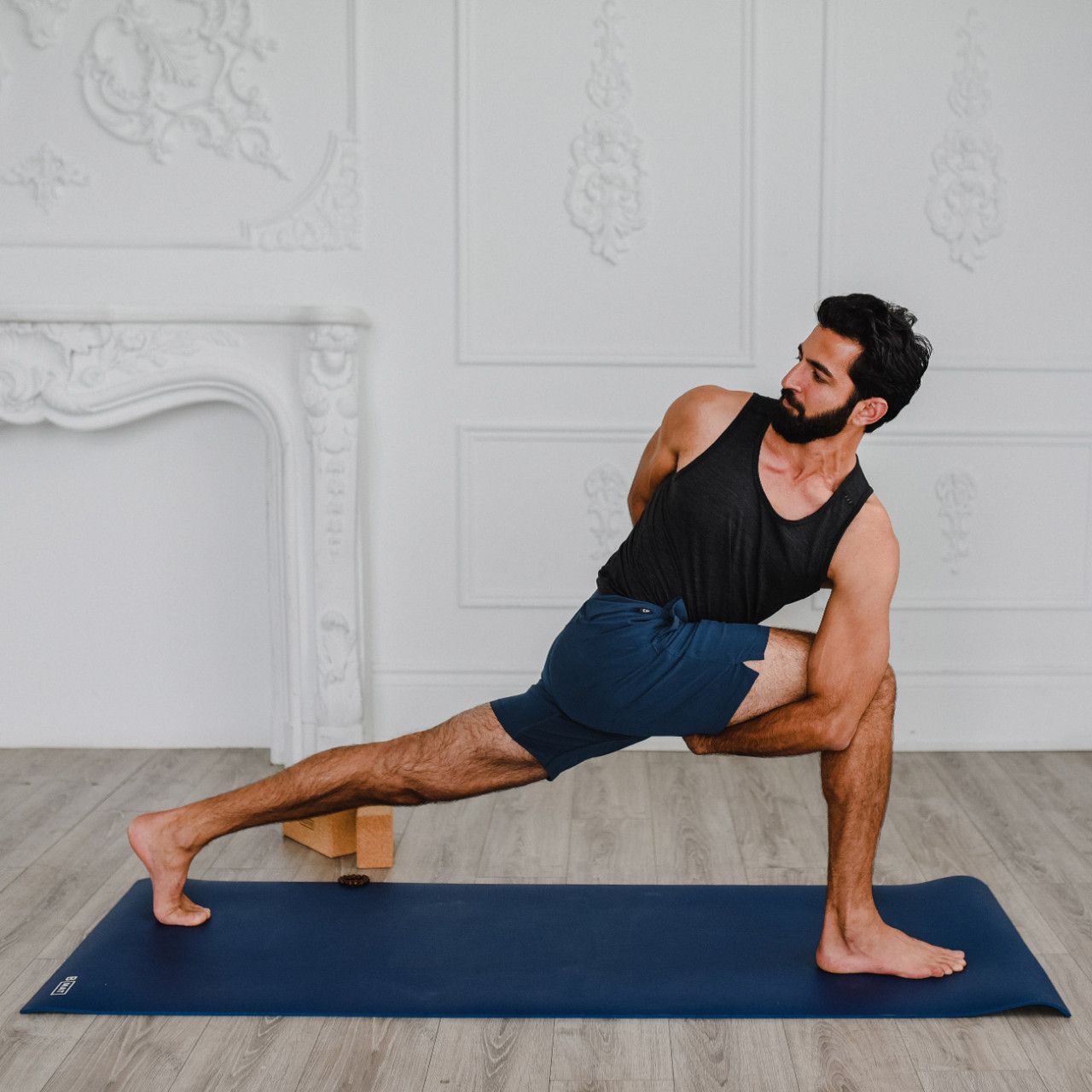 Yogamatte B MAT Traveller - Deep Blue (215cm)