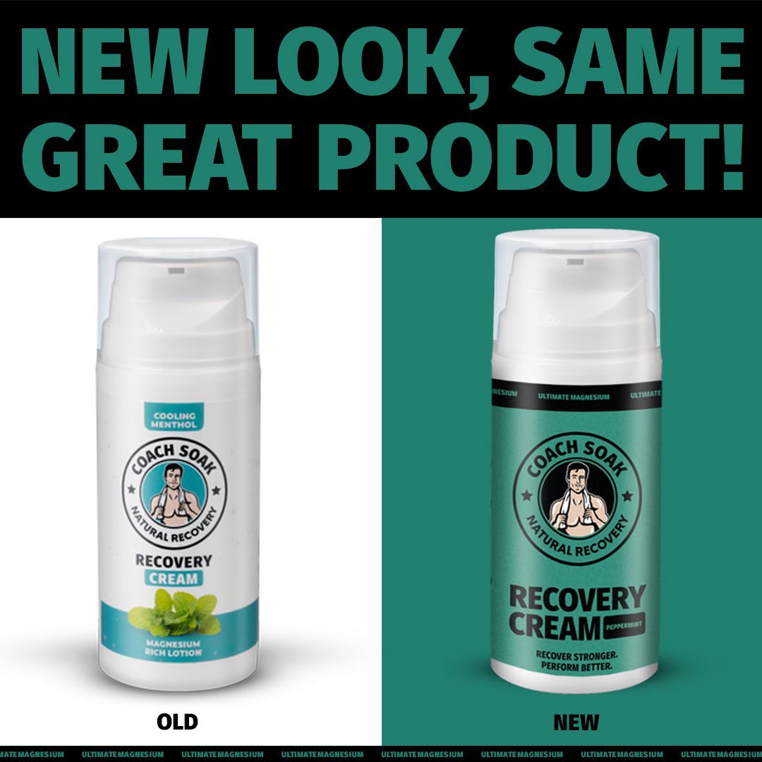 Coach Soak Muskelregenerationscreme – Kühlendes Menthol