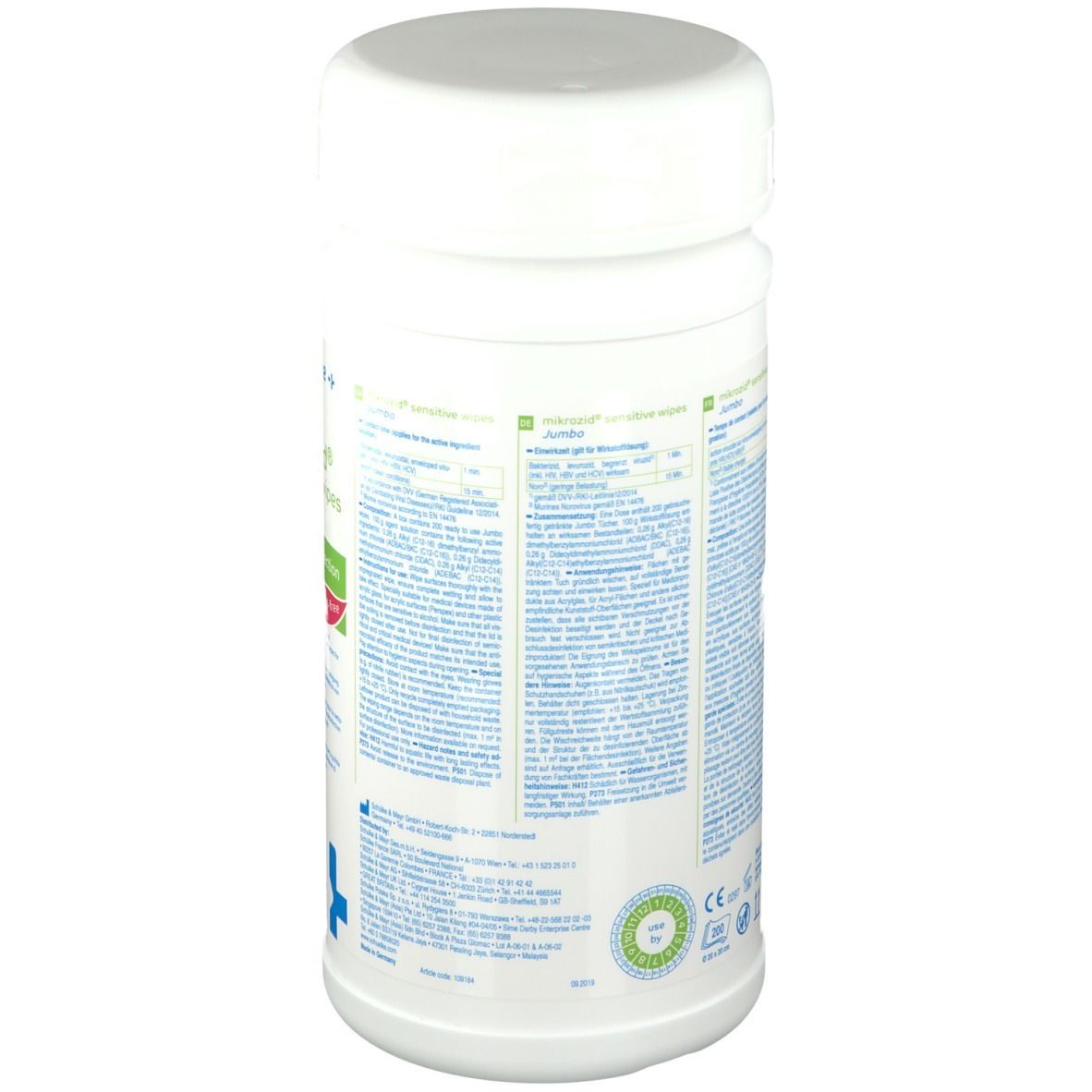 mikrozid® sensitive wipes