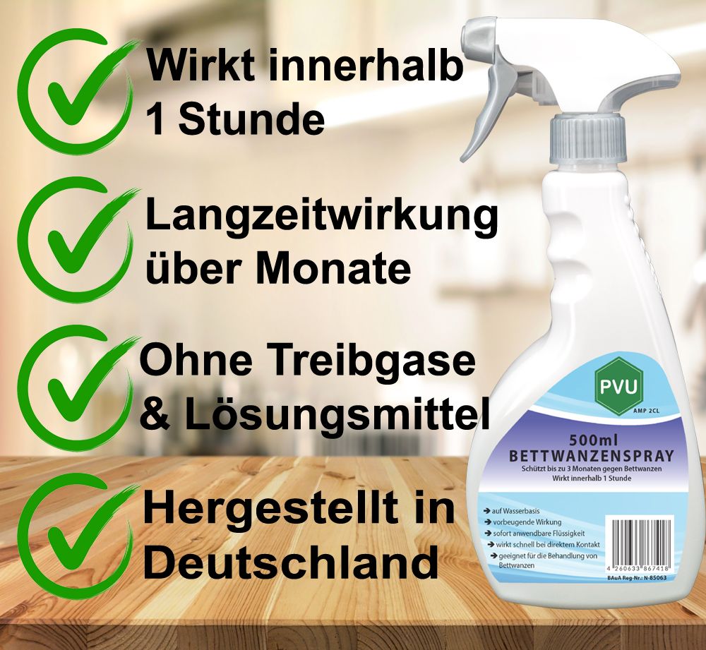 PVU Bettwanzenspray