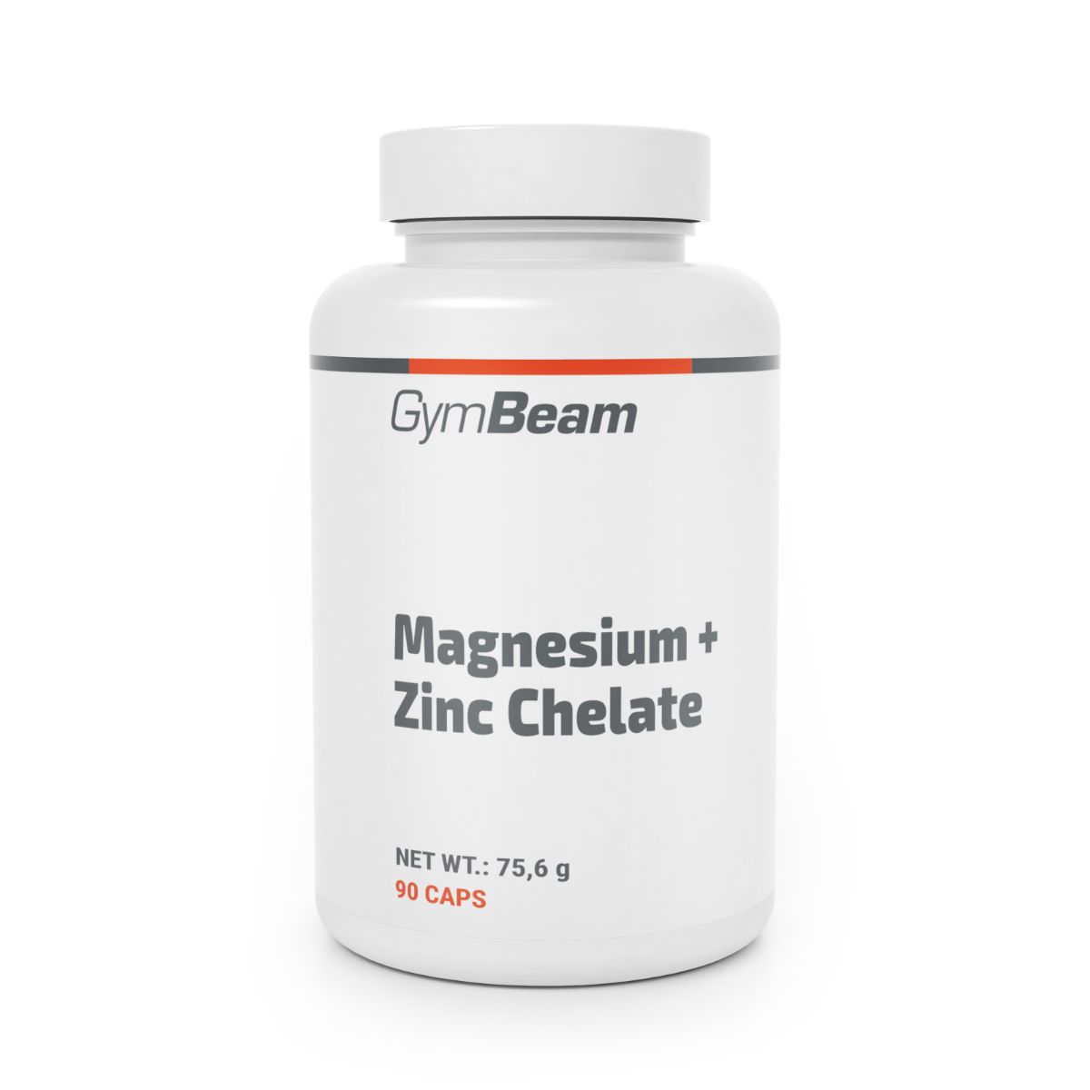 GymBeam Magnesium + Zink Chelat Kapseln, 90 Stück.